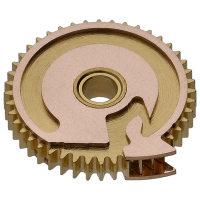 Date indicator driving wheel