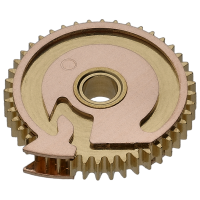 Date indicator driving wheel