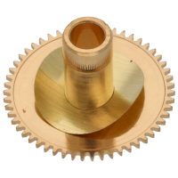 Hour wheel, H8 gold plated (h=2,80mm)