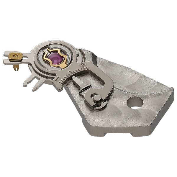 Balance bridge, nickel plated pearled 2,5 mm