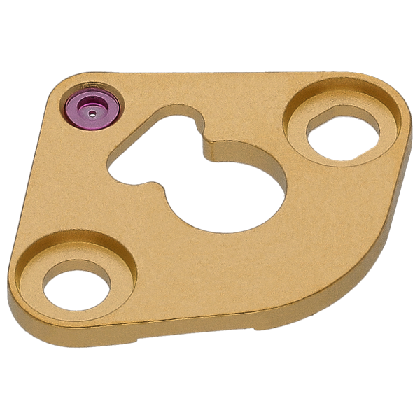 Pallet bridge, gold plated