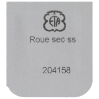 Sekundenrad ohne Sekunde