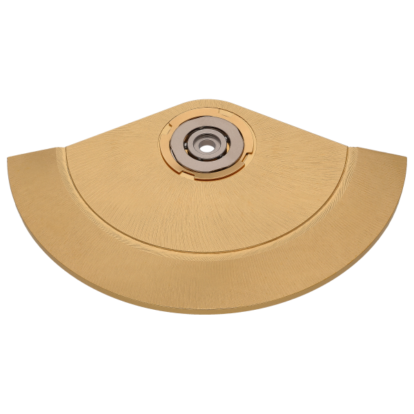 Oscillating weight, gold plated