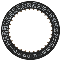 Date indicator 3H black/white