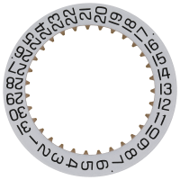 Date indicator 4H30 white/black