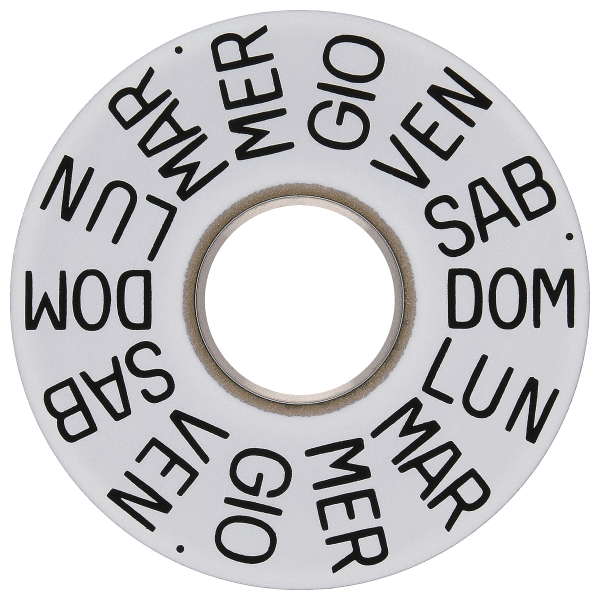 Tagesanzeiger 3H Weiss/Schwarz (Italienisch)