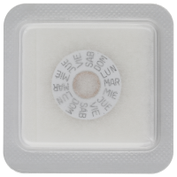 Day indicator 3H white/black (spanish)