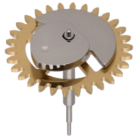 Minute-counting wheel