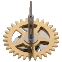 Minute-counting wheel