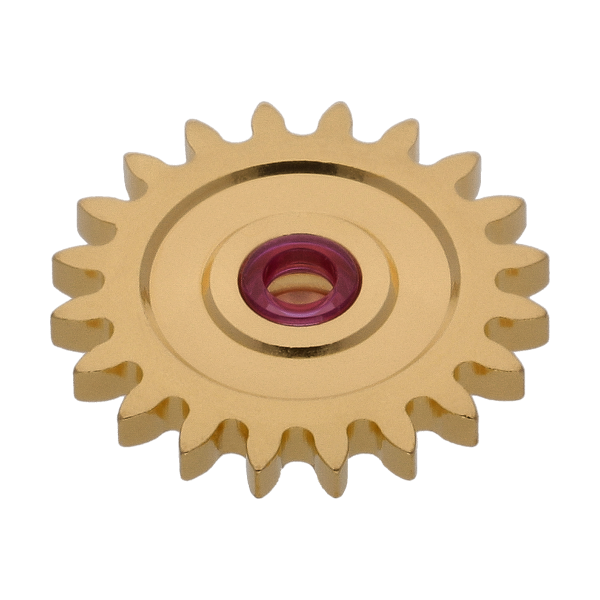 Minute counter driving wheel