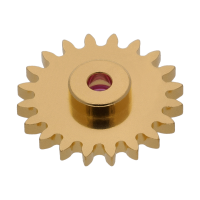 Minute counter driving wheel