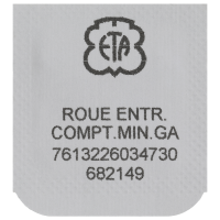 Mitnehmerrad für Minutenzählrad