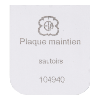 Combined maintaining plate