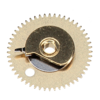 Date indicator driving wheel