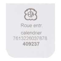 Date indicator driving wheel