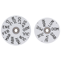 Month and day indicator set