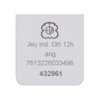 Month and day indicator set