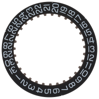 Date indicator 4H30 black/white