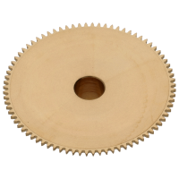 Double&ndash;toothed hour wheel