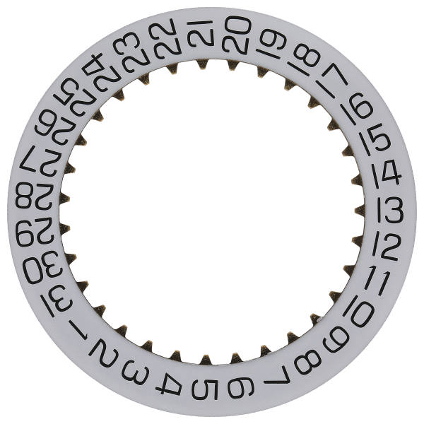 Datumanzeiger 3H Weiss/Schwarz