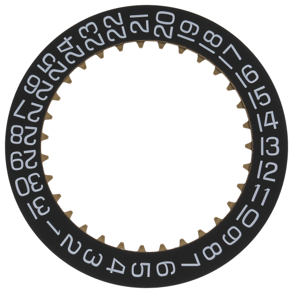 Datumanzeiger 3H Schwarz/Weiss