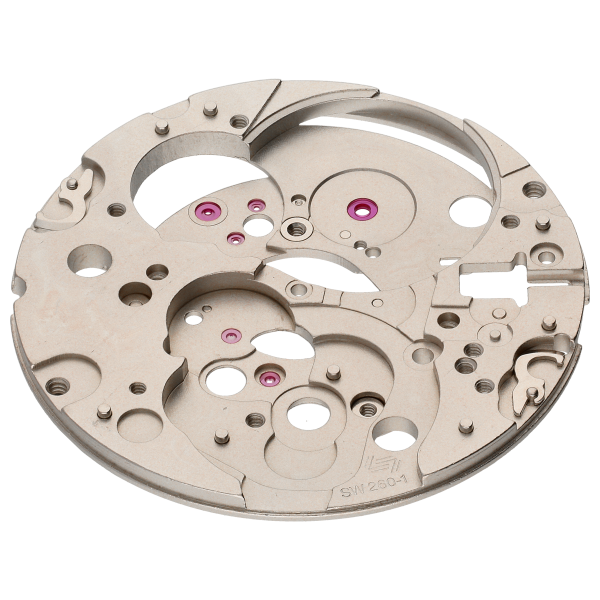 Werkplatte, rhodiniert