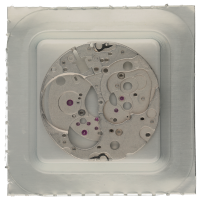 Werkplatte, rhodiniert