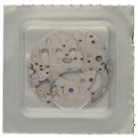 Werkplatte, rhodiniert