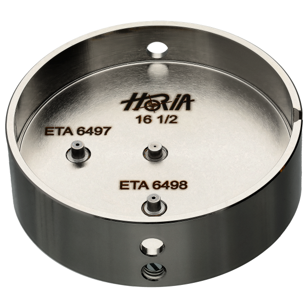 Pieces holder cal. 16 1/2 ETA 6498 / 6497 with 3 adjustable screws (Ref. PO MVT ETA 6498-6497)