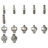 Set of pushers and anvils for Incabloc 4 mm (Ref. AS 05-04)