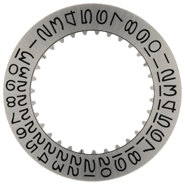 Datumscheibe versilbert *alternativ*