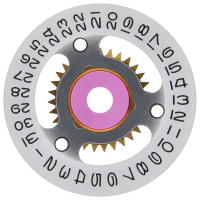 Date indicator, white (&Oslash; 16,50 mm) *generic*