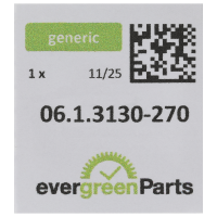 Minutenrohr (H=2,51 mm) *alternativ*