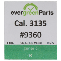 Lochstein für Sekundenrad (Räderwerkbrücke) *alternativ*