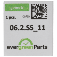 Zeigerspiel rhodiniert *alternativ*