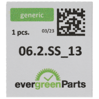 Handset rhodium plated *generic parts*