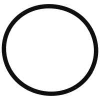 Gasket for caseback  flat *generic*