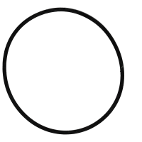 Gasket for caseback  flat *generic*