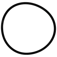 Gasket for caseback  flat *generic*