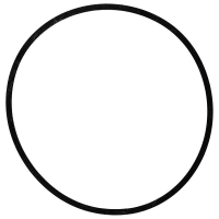 Gasket for caseback  flat *generic*