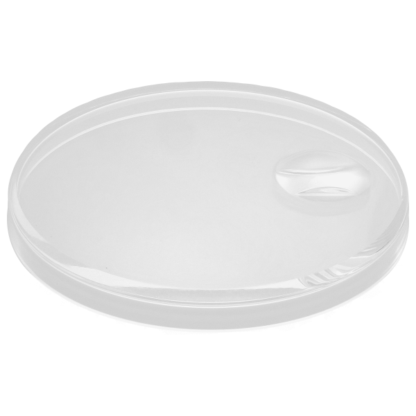 Plastik Glas - mit Lupe (Ø 30,60 mm, Ø 29,50 mm, H 4,80 mm) *alternativ*