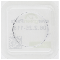 Plastikglas mit Lupe (Ø 30,60 mm, Ø 29,40 mm) *alternativ*