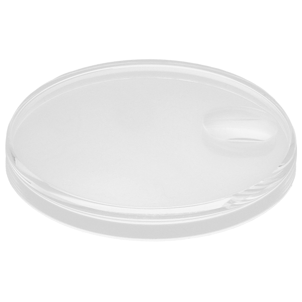 Plastik Glas - mit Lupe (Ø 21,40 mm, Ø 20,60 mm) *alternativ*