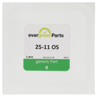 Plastikglas "old styl" (Ø 29,20mm / 28,00 mm) *alternativ*