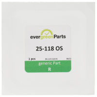 Crystal plastic with lens (Ø 30,60 mm, Ø 29,40 mm) *generic*