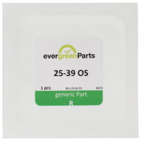 Plastikglas "old styl" (Ø 30,40 mm, Ø 28,20 mm) *alternativ*