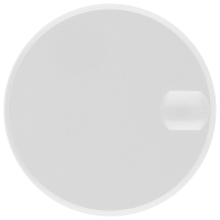 Saphirglas (&Oslash; 25,30 mm x 24,60 mm, H 1,60 mm / Dichtung H=2,50 mm) mit Lupe *alternativ*