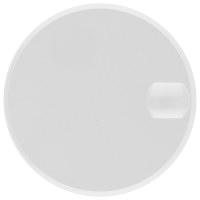 Saphirglas (&Oslash; 25,3 / H 1,60 / Dichtung H=2,50 mm) mit Lupe *alternativ*