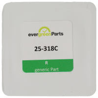 Saphirglas (Ø 32,7 / Dichtung H=2,35 mm) mit Lupe *alternativ*