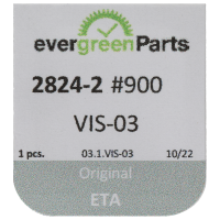 Screw for date jumper maintaining plate (standard, white, round, 2824) [900]